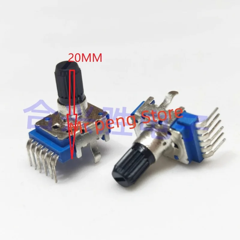 2pcs for Speaker bass potentiometer Volume adjustment switch 6 pin A10K B50K power amplifier potentiometer