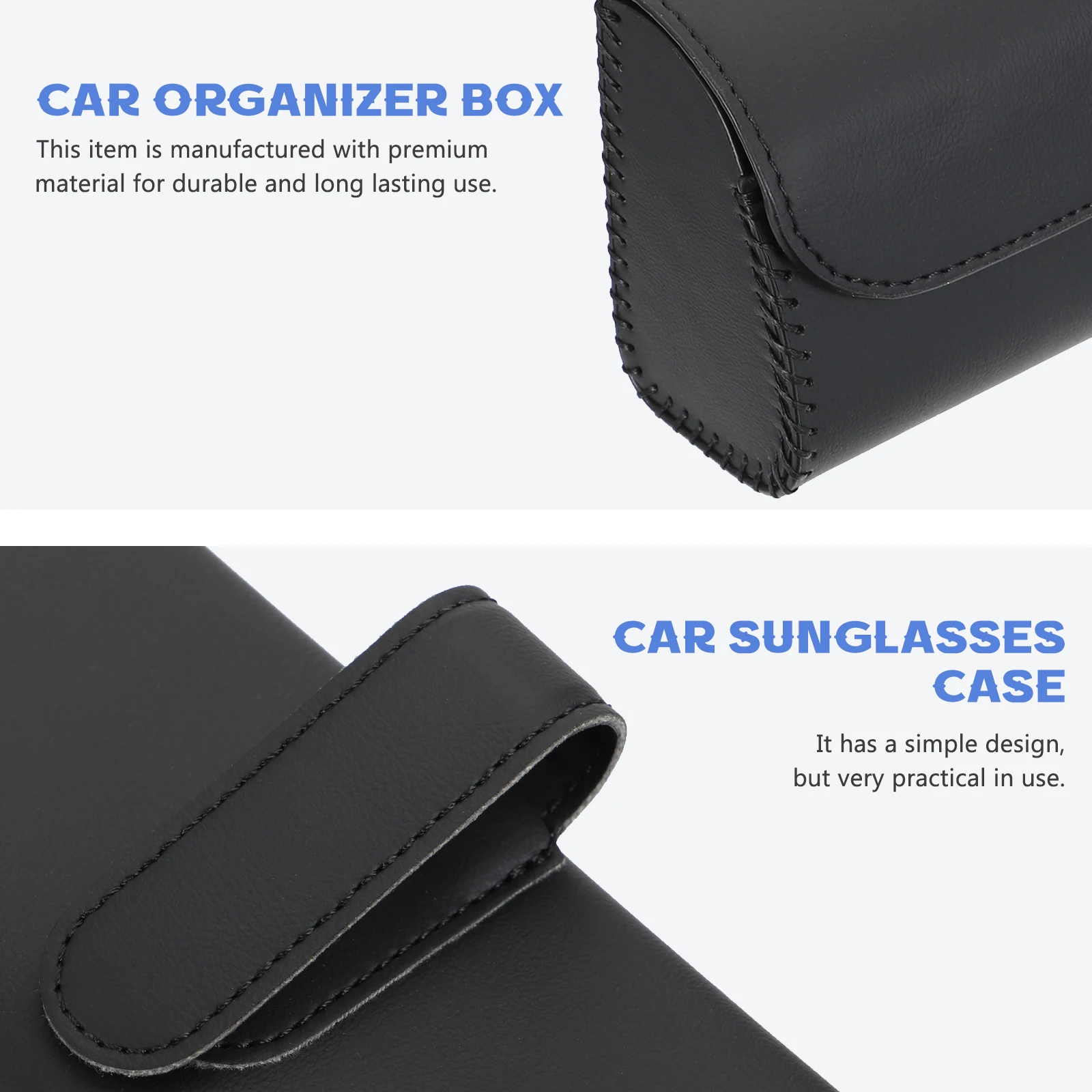 

Sunglasses Storage Glasses Case Eyeglasses Container Durable Premium Material Easy Install Drive Safety