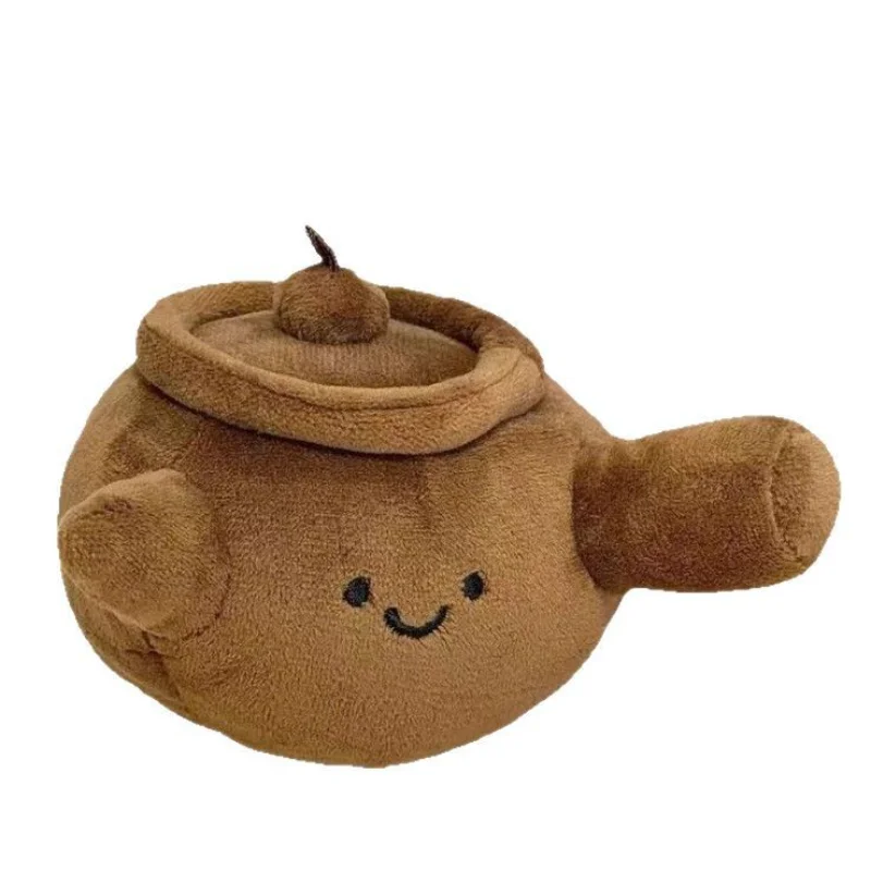 Cute Medicine Pot Plush Keychain Funny 'Cure All Diseases' Pendant Ins Style Stuffed Doll for Backpack Decoration Gift