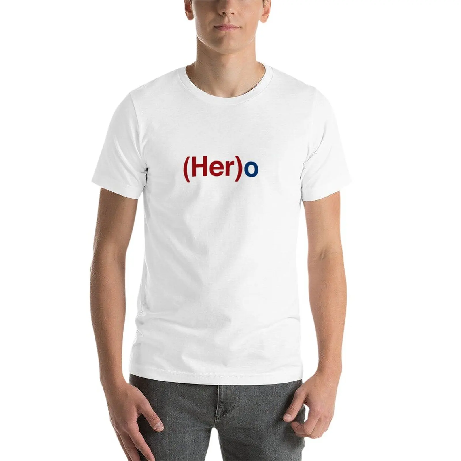 New (Her)o T-Shirt cute clothes black t shirt anime clothes boys white t shirts T-shirts for men cotton