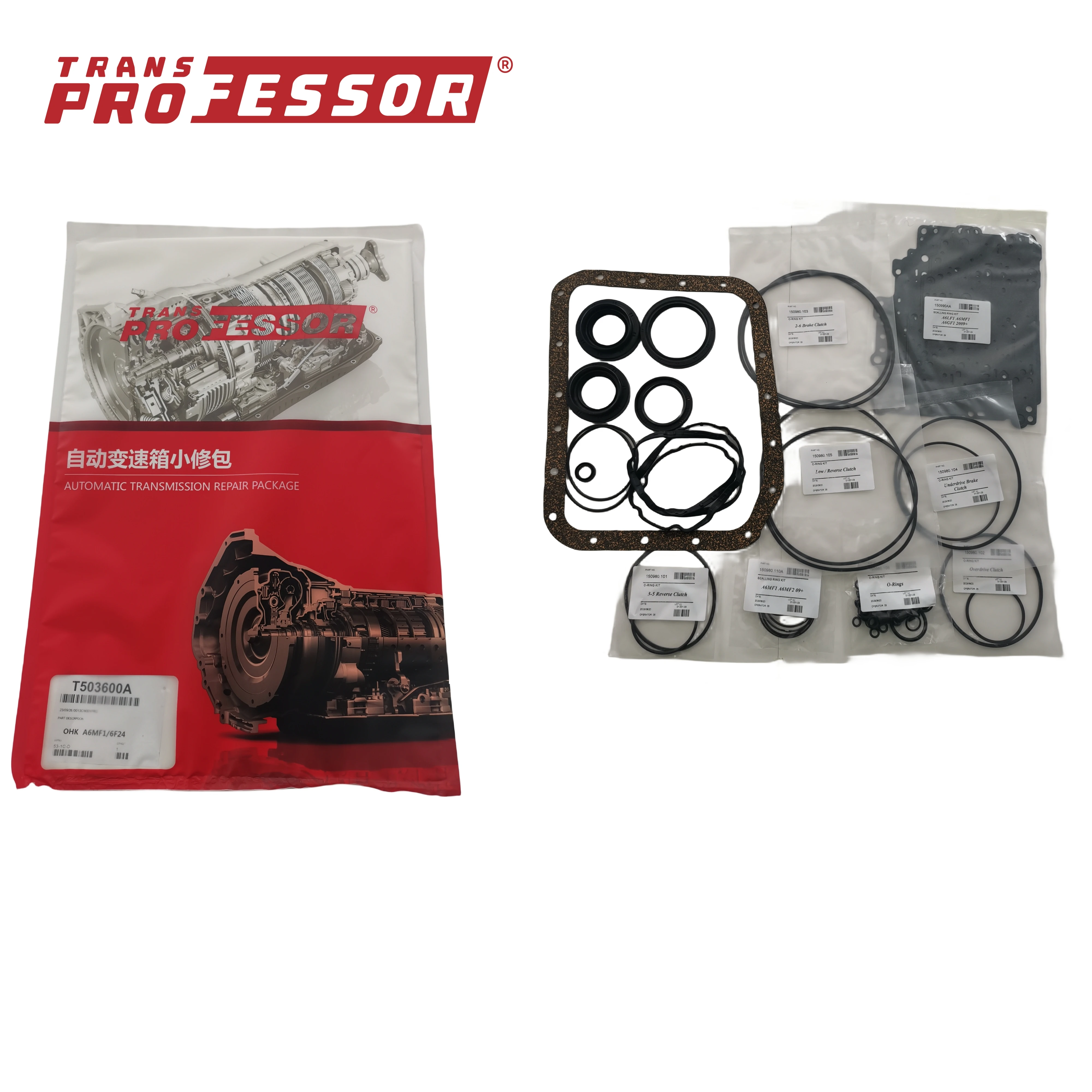 A6MF1/2 6F24 Transmission Repair Overhaul Kit for Hyundai KIA Sorento SONATA, TransProfessor OHK Gasket Oil Seal Car Accessories