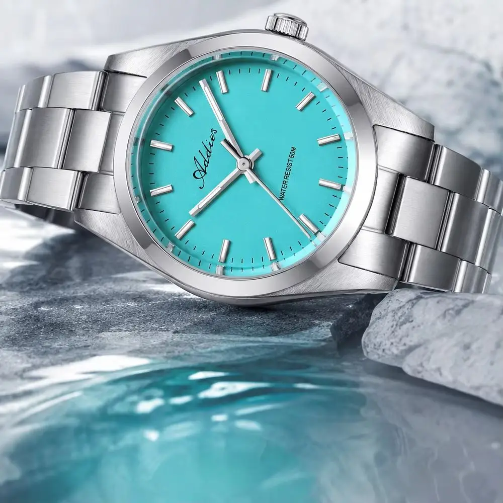 ADDIES Elegant Women's Quartz Watch Super Luminous 50M Waterproof Wristwatch Sapphire Glass Stainless Steel Japan 2035 Watches