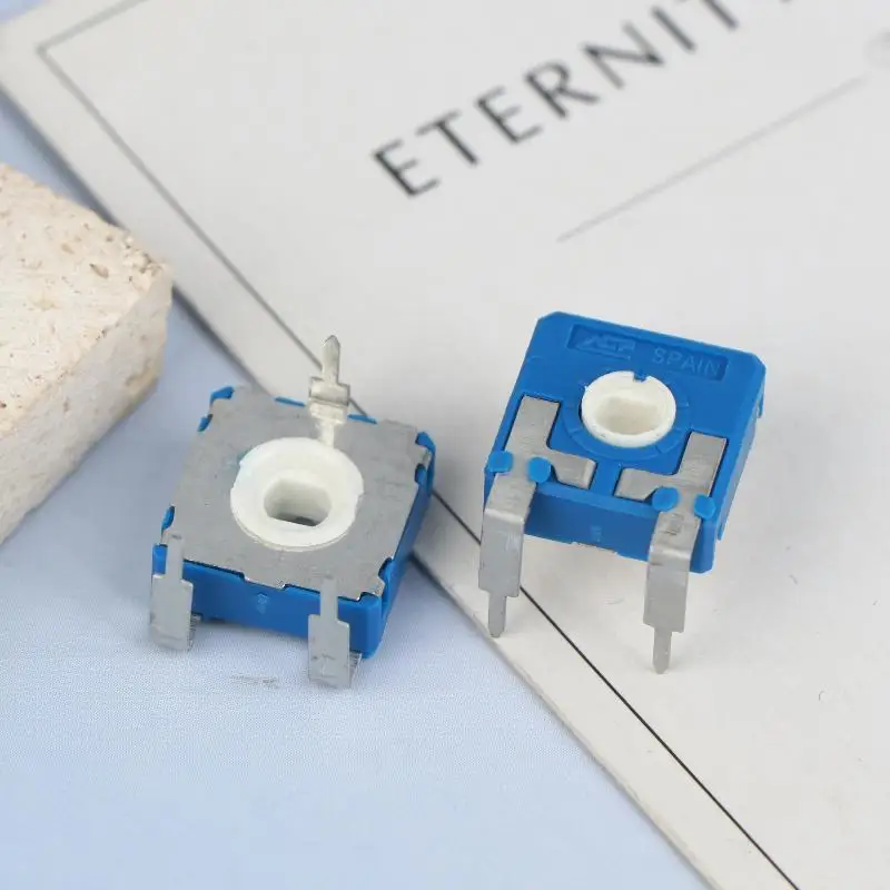New Sale 5Pcs 10K/100K Vertical Adjustable Potentiometer CA14NV17.5 10KA2020LV10 Adjustable Resistance Potentiometer