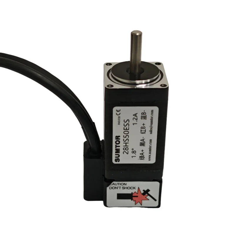 

Шаговый двигатель Nema11 28x28x50 мм, одноосный двигатель 28HS50ES Шаговый двигатель с замкнутым контуром