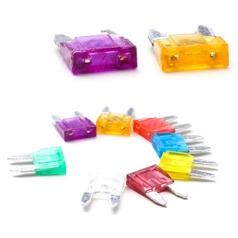160pcs 3/5/10/15/20/25/30/40A Standard Automobile Car Security Fuse Auto Car Blade Fuse Assortment Kit Using For Small-sized Car