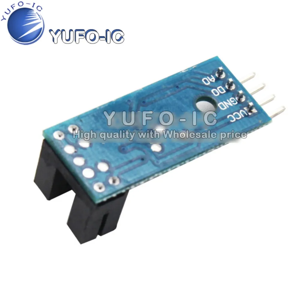Speed Measuring Sensor Module Counter Module Motor Test Module Slot Type Optical Coupling Module good quality