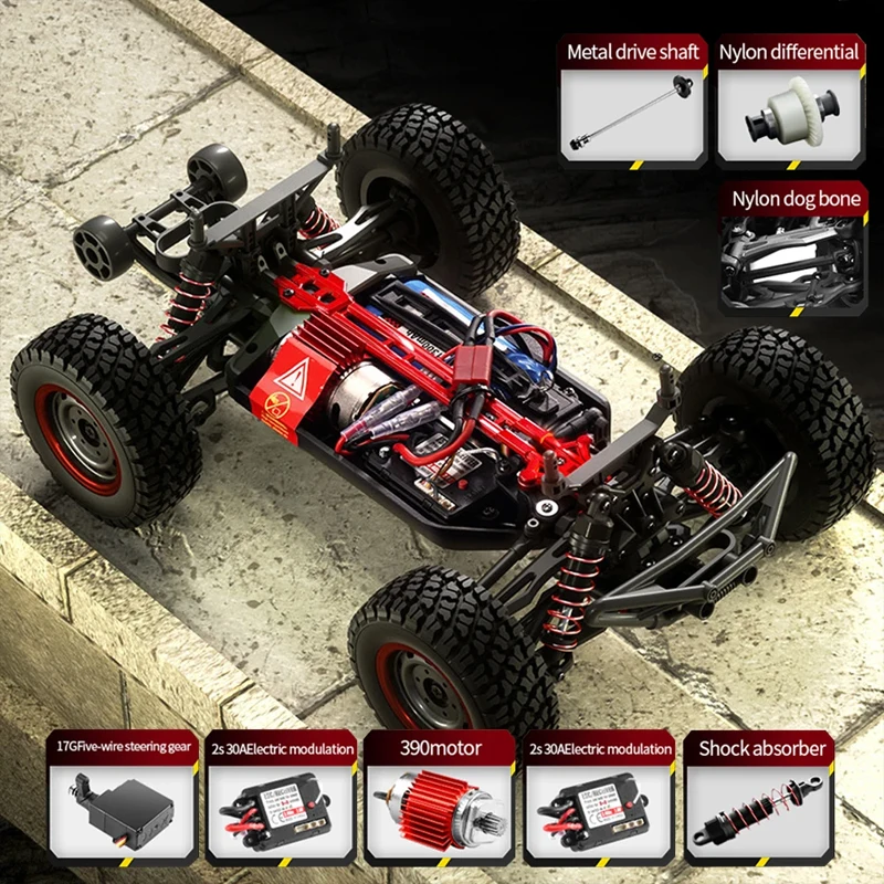 9522PRO 85KM/H High-speed RC Car Brushless Remote Control Car Off-road Racing Toy