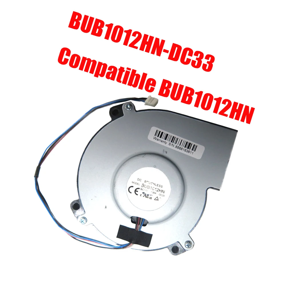

Fan BUB1012HN-DC33 Compatible BUB1012HN 1.50A 12V 4PIN 4Lines