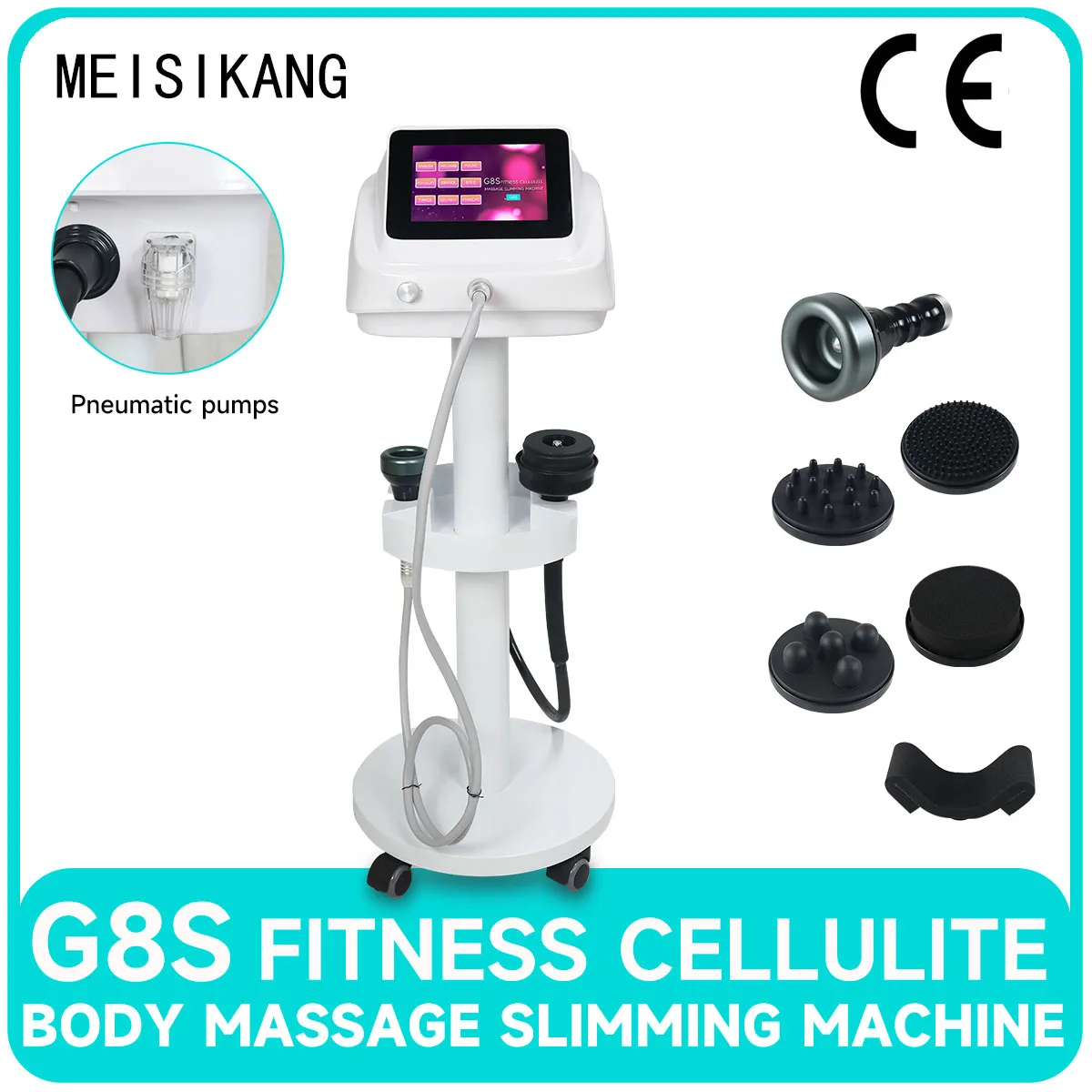 Meisikang New G8S 2 in 1 Vibration Equipment Vibrating  Body Massager Weight Loss Slimming