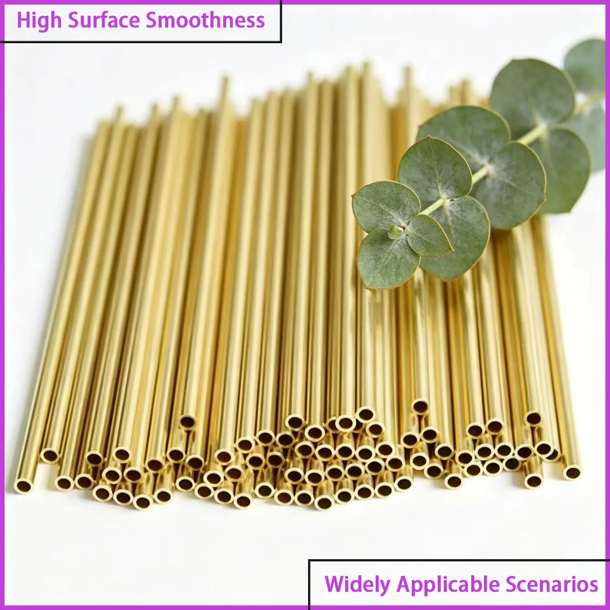 Ultra fine brass hollow tube with an outer diameter of 2-5.5mm is used in medical and micro heat dissipation fields