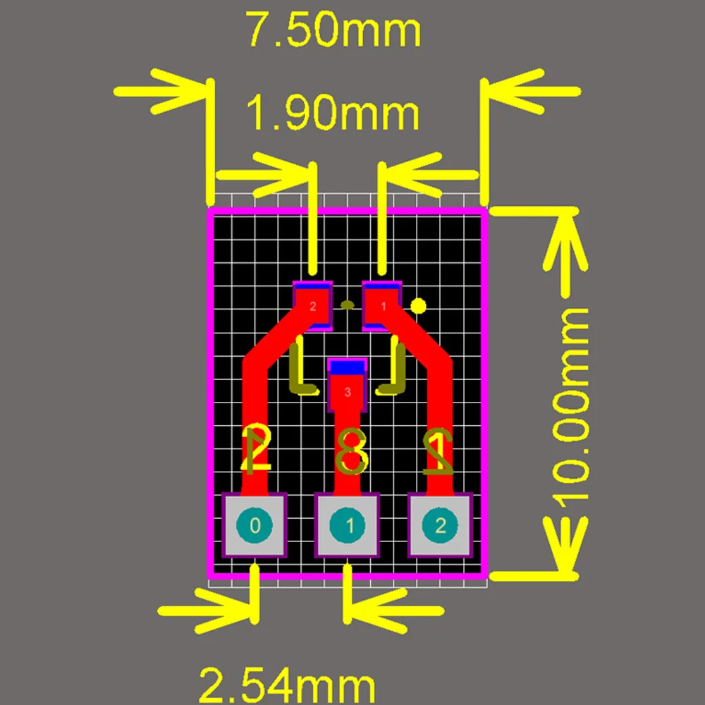 ABBN-SOT23 SOT23-3 Turn SIP3 Double-Side SMD Turn DIP SIP3 Adapter Converter Plate SOT SIP IC Socket PCB Board DIY Kit