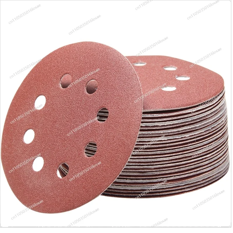 

For Flocking Sandpaper 125mm Sandpaper Sheet 5041 Sanding Sheet Round Sandpaper M9204 Furniture Grinding