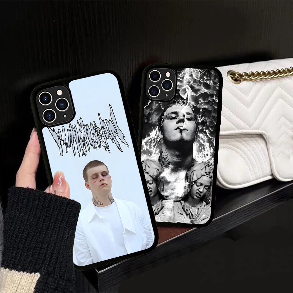 Yung Lean Rapper Phone Case Silicone PC+TPU For For IPhone 11 12 13 14 15 16 Plus Pro Max Cover