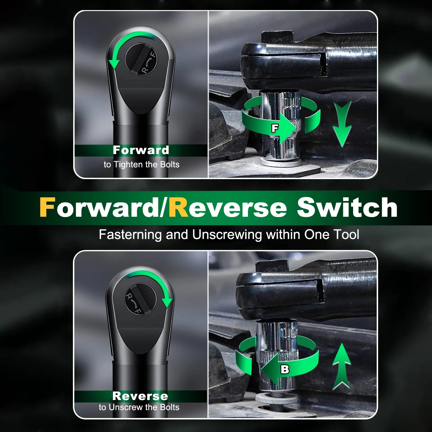 Local US Warehouse 12V Ratchet Wrench DIY Grade Electric Impact Wrench with 45nm Torque for Car Battery Powered