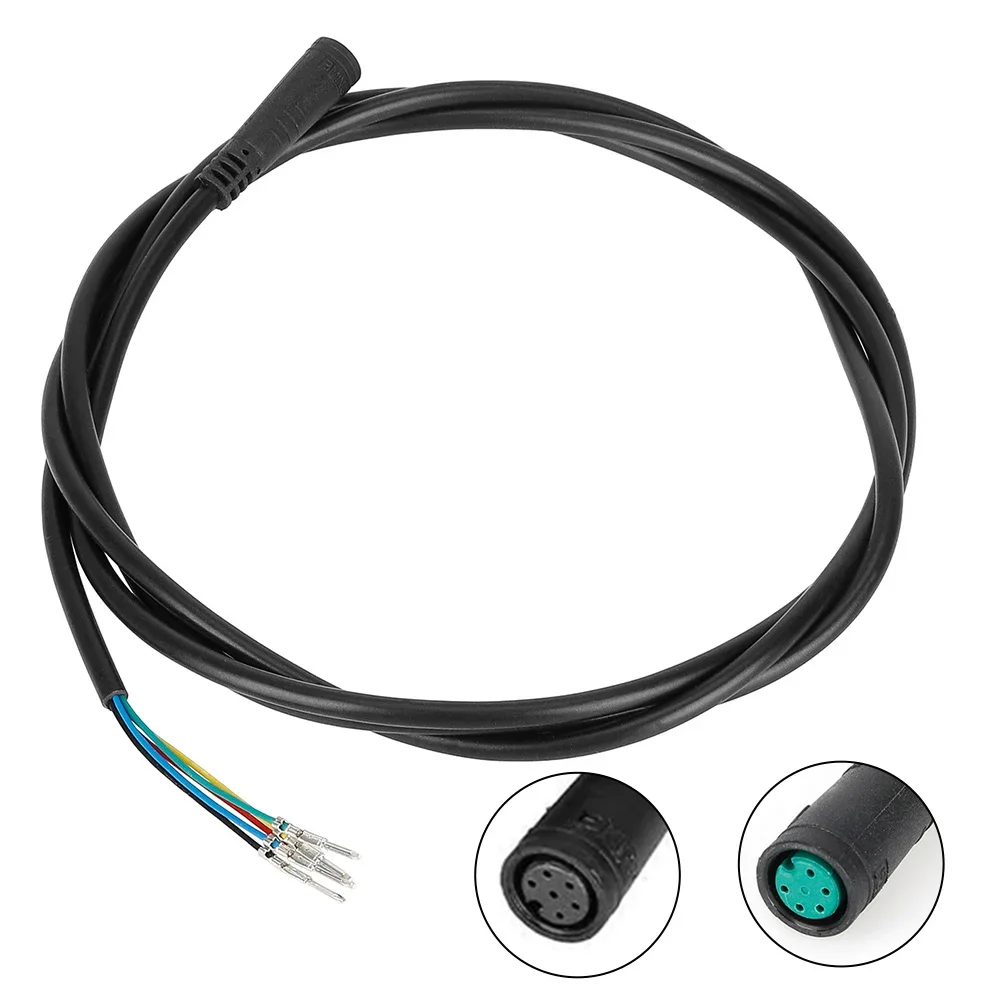 Data Cable, 5pin/6pin Connector, Designed For Kugoo M4&M4 Pro Electric Scooter Dashboard Controller, 140cm Length