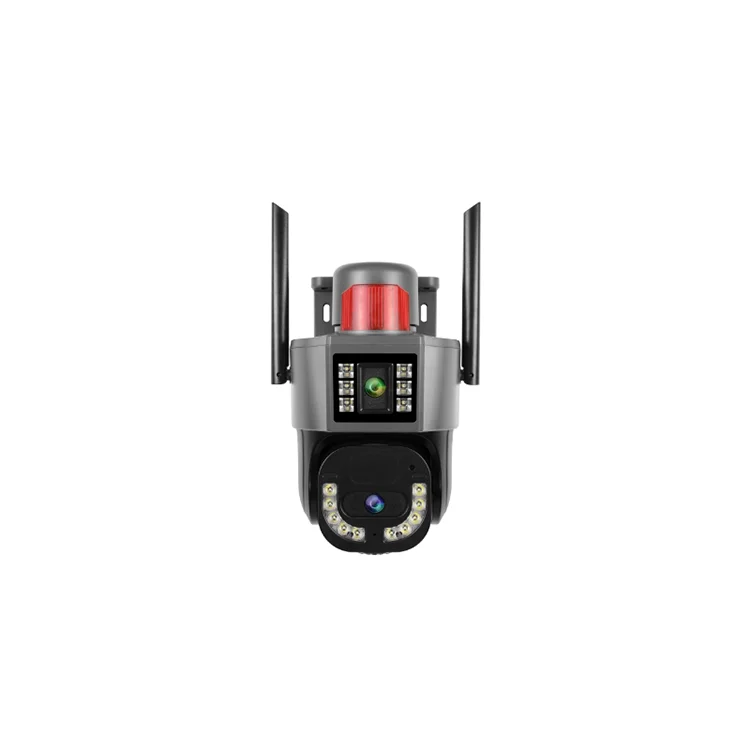 

Solar-Powered Low-Power 4MP CMOS Security Camera 4G/WiFi 360 PTZ IP66 Waterproof 8000mAh Battery Night Vision Cloud Memory Card