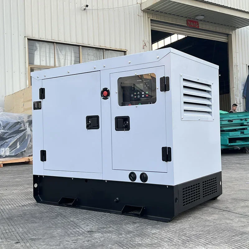 Soundproof Portable Diesel Generators 10kw 15kw 20kw 50Hz 1500/1800RPM 10kva 20kva 30kva Ac Single Phase Silent Diesel Generator