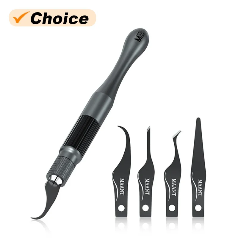 MaAnt Multifunctional Glue Remover Set for Mobile Phone Motherboard Repair High Hardness Toughness  Degumming Blade Set