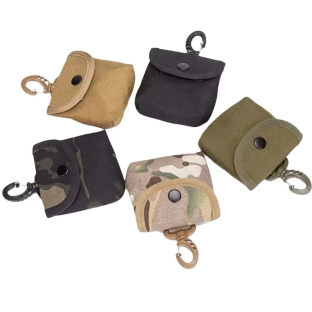 High Quality Quick Access Coin Purse for Men Durable Large Capacity Storage Bag Compact Waterproof Pouch Outdoor