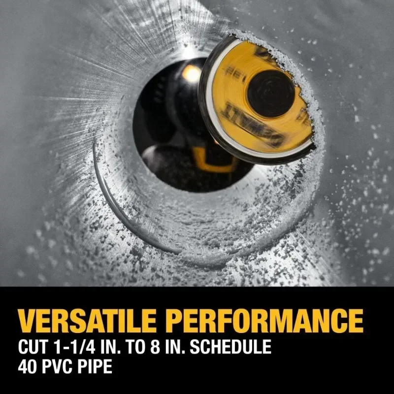 DEWALT DWAIPCIR Impact Connect Inside Pvc Pipe Cutter Tool Accessories For Drill