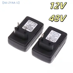 【ZYAA 1】1 Piece 12V 1A 48V 0.5A EU Plug CCTV Security POE Power Supply Adapter For IP Camera POE Switch And NVR Router
