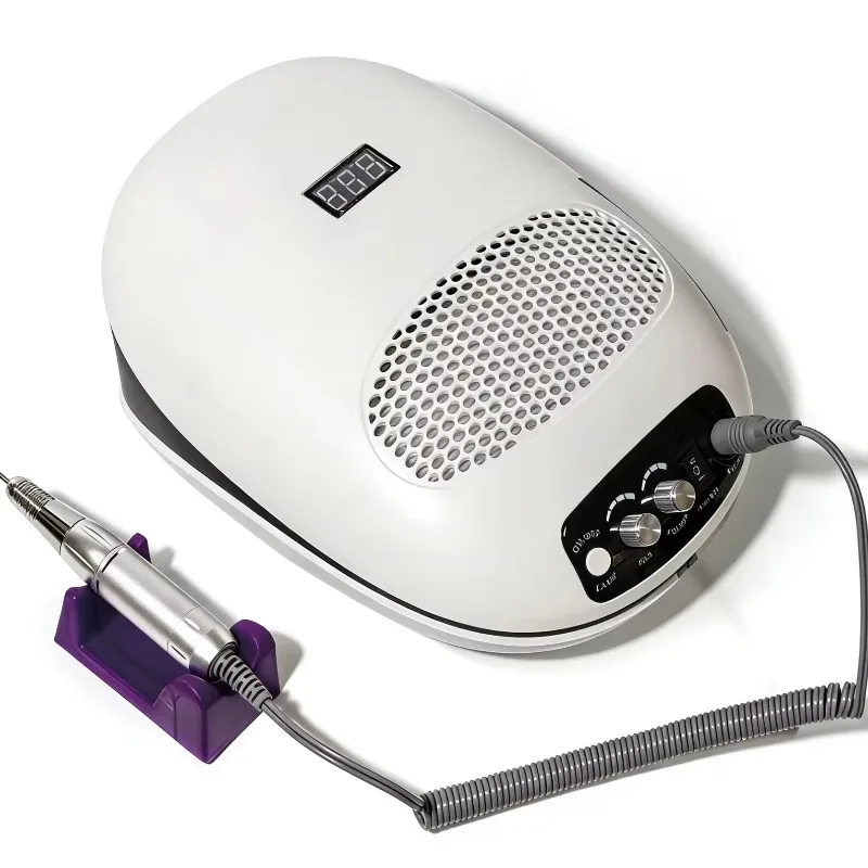 

3 in 1 Nail Drill Professional Machine 140W LED UV Lamp UV Nail Dryer Wireless Nail Dust Collector