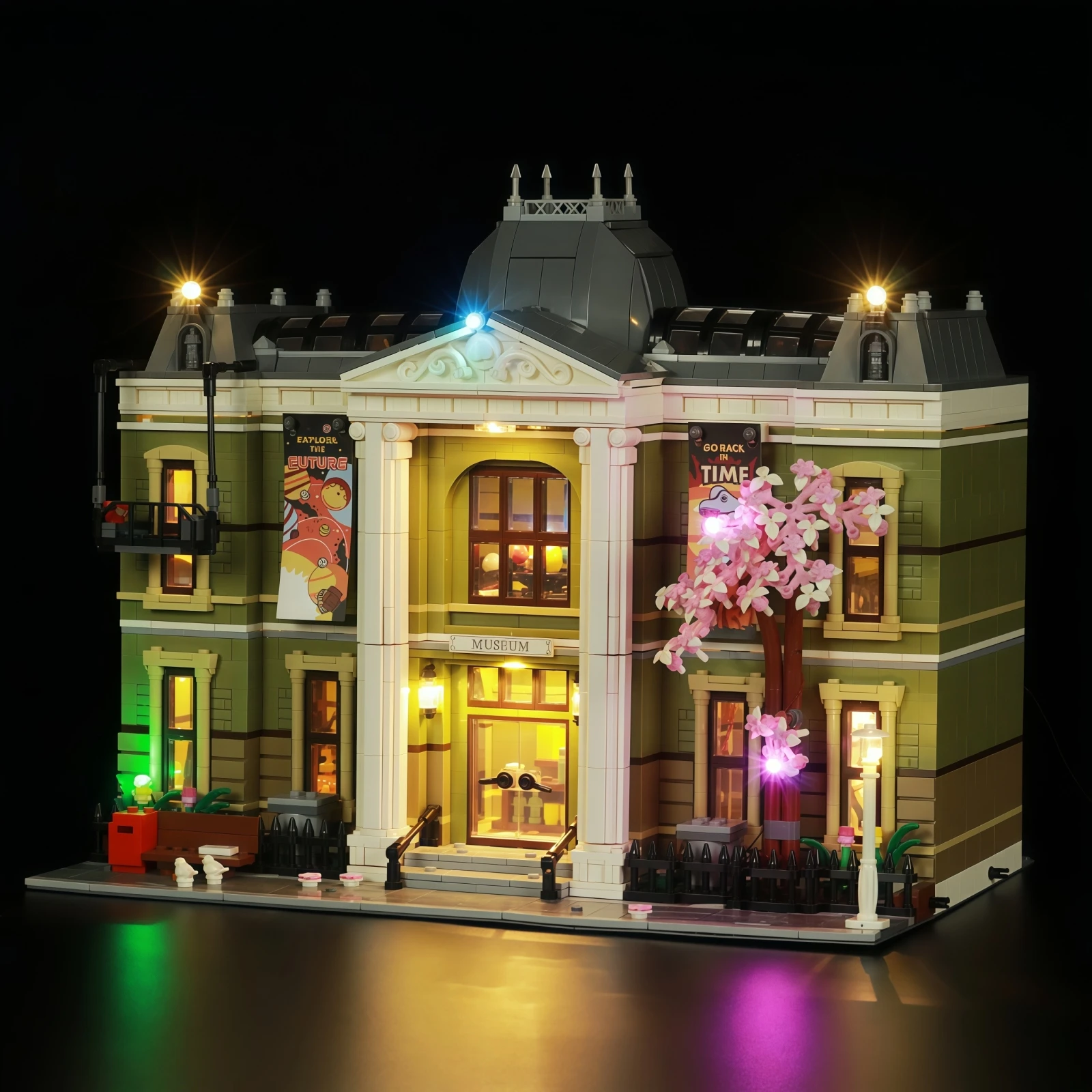 HPROSPER 5V LED Light (No Model) For LEGO 10326 Natural-History Museum Decorative Lights With Battery Box