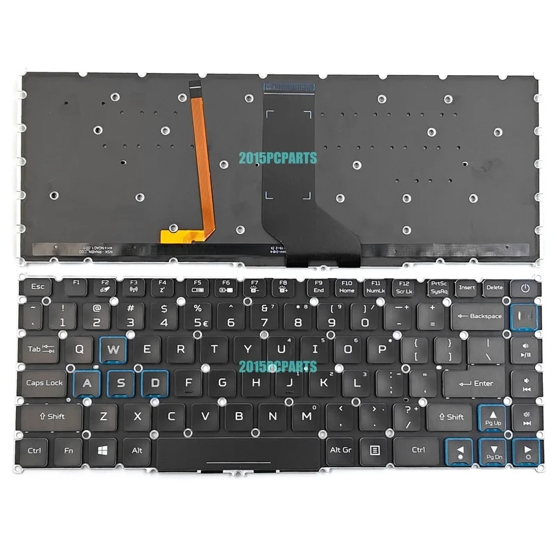 A+New for Acer Predator Triton 500 PT515-51 PT515-52 Keyboard Backlit US