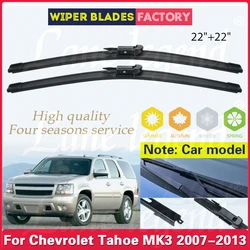 For Chevrolet Tahoe GMC Yukon MK3 Cadillac STS 2007 2008 2009 2010 2011 2013 Car Front Windshield Wiper Blades Windscreen 22