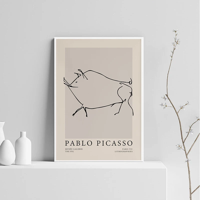 Pablo Picasso Famous Works Posters and Prints Wall Art HD Pictures Canvas Painting Living Room Home Aesthetic Decoration Cuadros