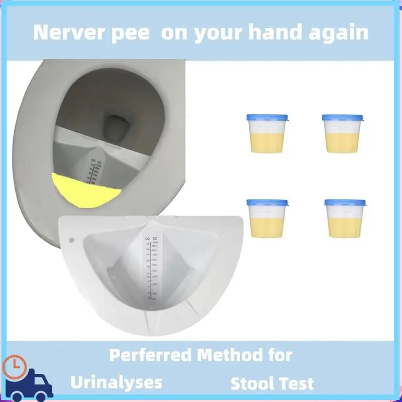 

Latest 10Pcs Urine Collection Hat For Toilet-Female Urinal Stool Sample Collection, Toilet Hats,Urine Collector 32Oz/1000Cc