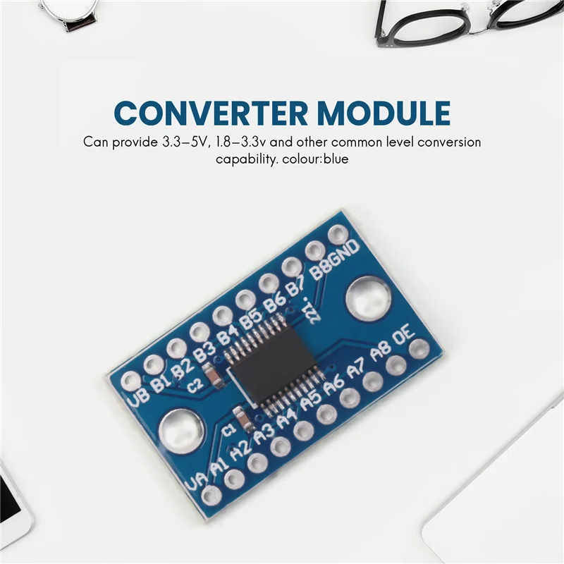 VEHO-5Pcs TXS0108E 8 قناة محول المستوى المنطقي ثنائي الاتجاه عالية السرعة كامل دوبلكس شيفتر 3.3 فولت 5 فولت #4