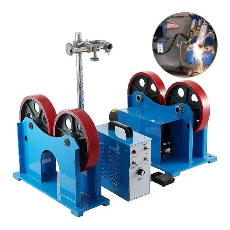 Welding Rotator Turning Rolls Load Bearing 1000KG Adjustable Torch Stand Support Rotator Pipe Welding Roller Positioner