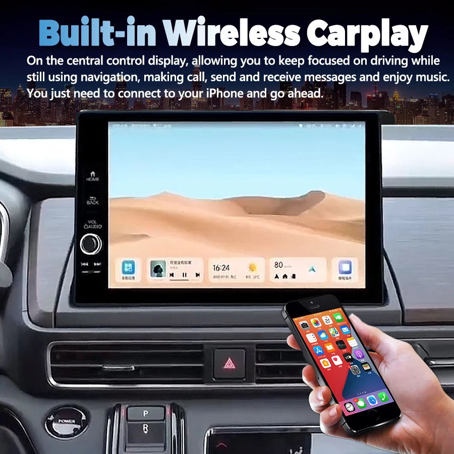 Tela do carro reprodutor de vídeo multimídia para honda odyssey 2022-2025 carplay rádio do carro 11.5 polegadas android autoradio gps wifi 4g lte bt