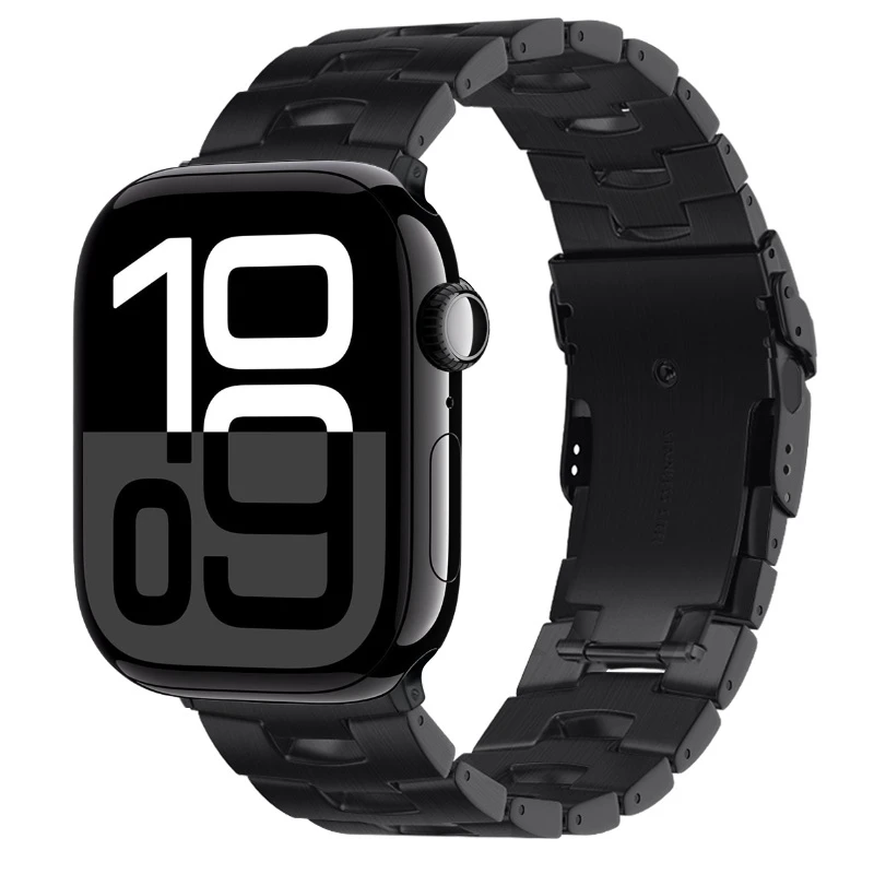 Metalowy pasek Oracle Titanium do Apple Watch Ultra3 11 10 9 8 7 6 5 4 SE Advanced Bracelet iWatch 49mm 46mm 45mm 41mm 44mm 42mm