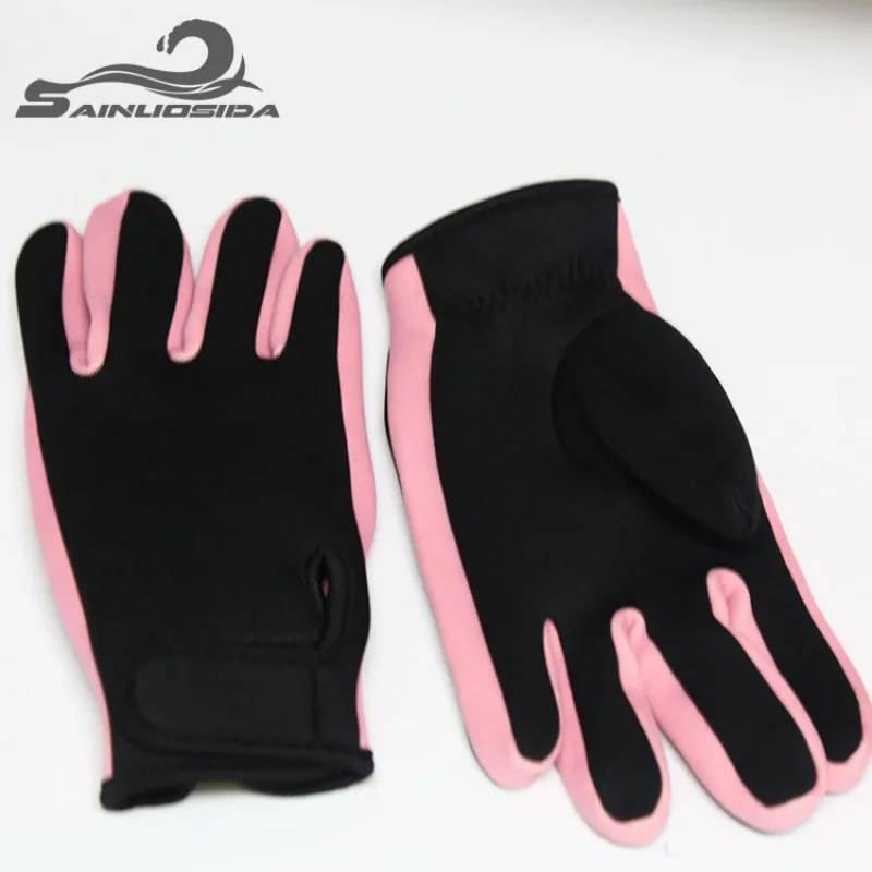 Novas luvas de tecido de mergulho ciclismo antiderrapante luvas de mergulho leve e respirável ao ar livre aventura resistente ao desgaste luvas antiderrapantes