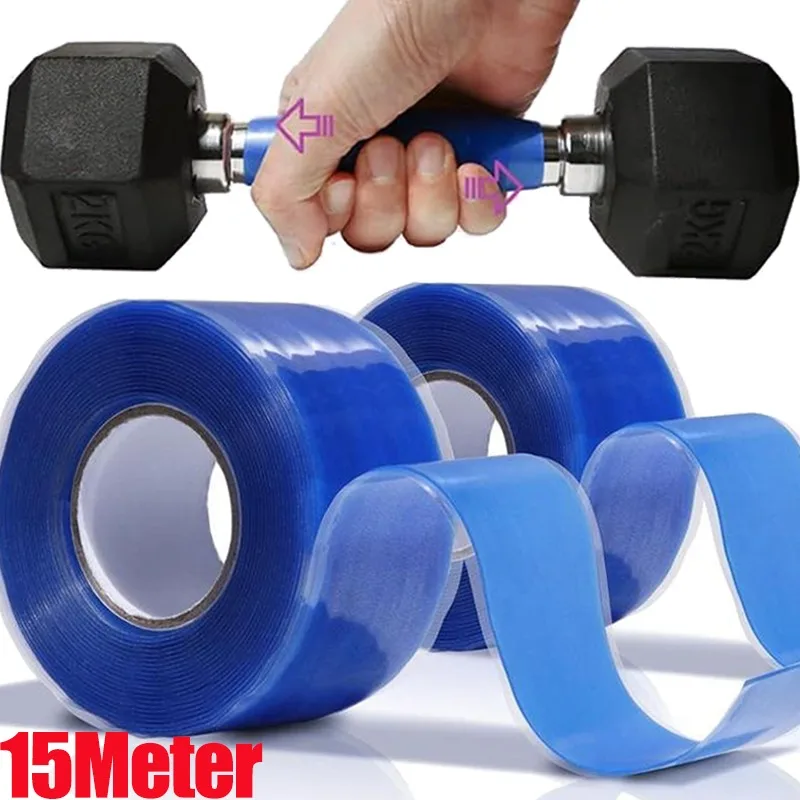Self Fusing Silicone Waterproof Tape Leak Proof Water Hose Repair Tapes Sealing Strip for Plumbing Gym Equipment Bike Handles