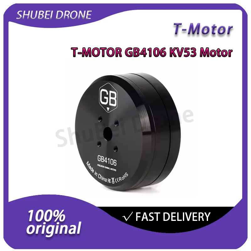 

T-MOTOR GB4106 KV53 Gimbal Motor Brushless DC Motor for DSLR Camera Stabilizer RC Model Drone Aerial Photography Spare Parts