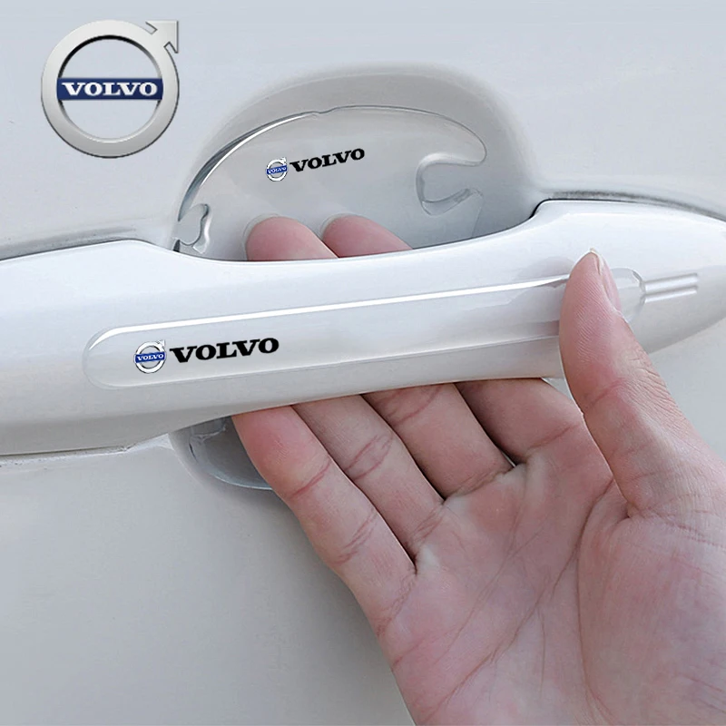 

For Volvo Car Door Bowl Film Transparent Handle Sticker Protector Cover For Volvo XC60 EX30 XC40 V60 V40 XC90 XC70 V50 S60 V70 S