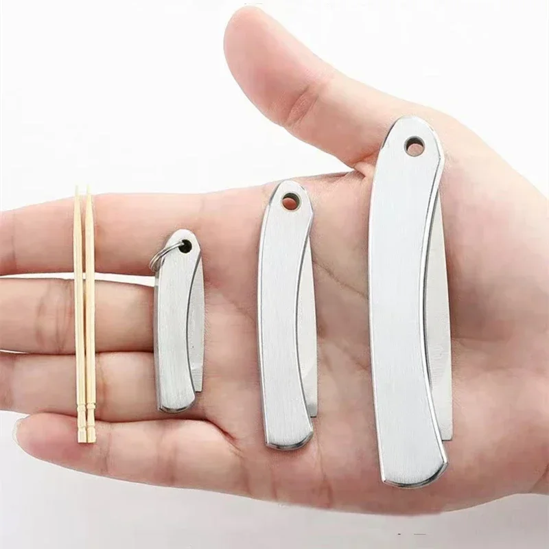 

Новый карманный нож из нержавеющей стали, складной нож для открывания коробок экспресс-доставки, инструмент EDC, небольшой нож для выживания