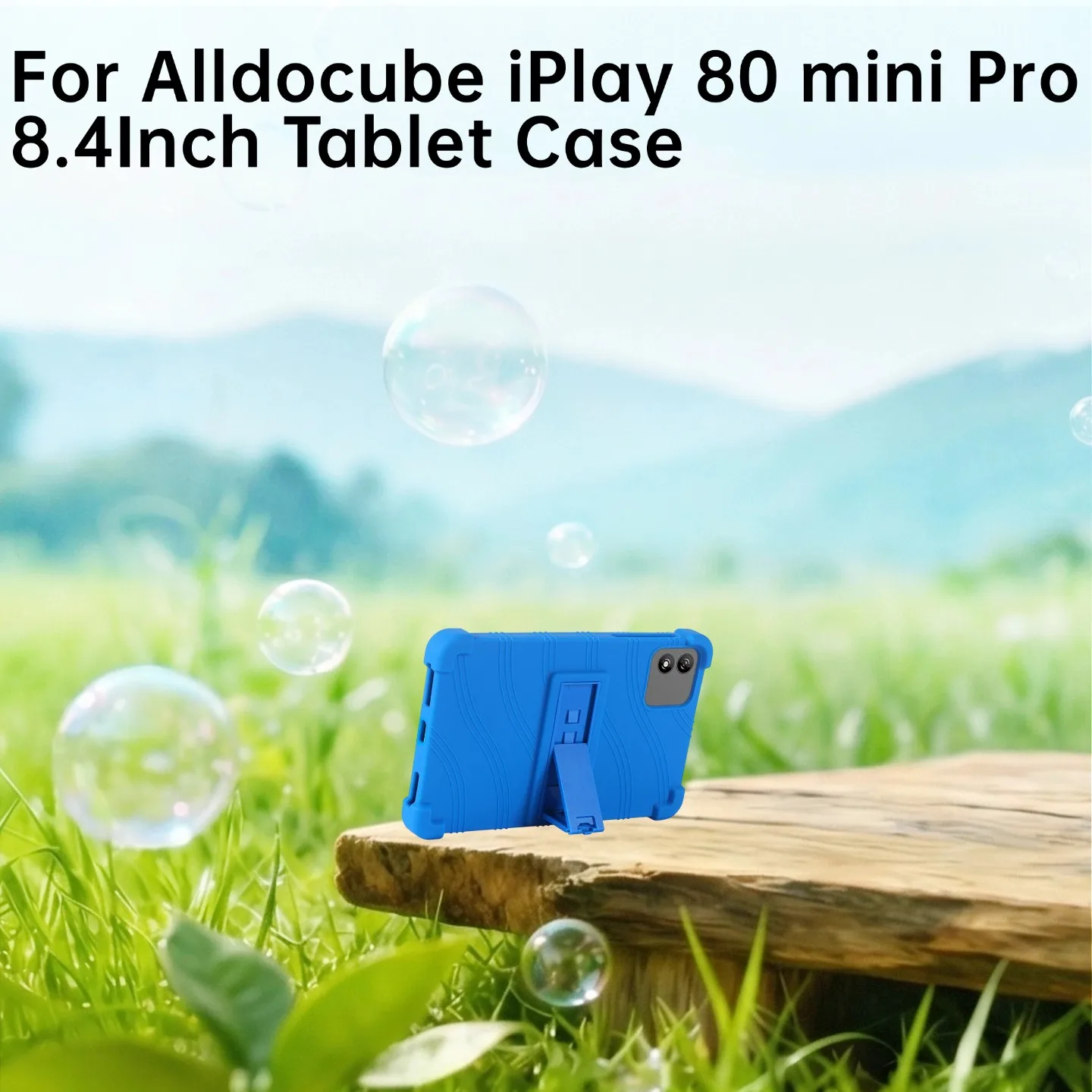 

For Alldocube iPlay 80 mini Pro 8.4 Inch Tablet Case Soft Silicon Stand Protective Shell Kids Friendly Shockproof