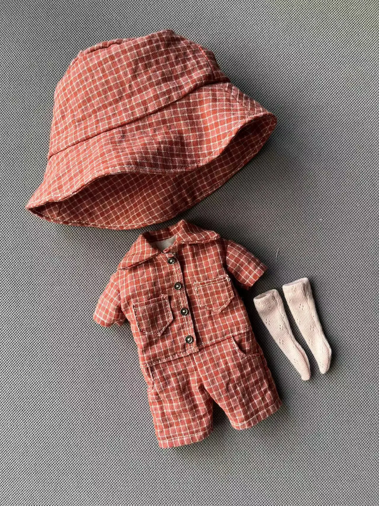 

2026 Dula Doll Clothes Dress Red plaid jumpsuit skirt Blythe ob24 Azone Licca ICY JerryB 1/6 Doll Accessories