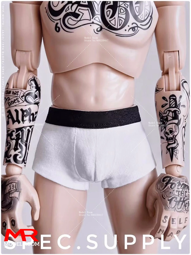 1/6 Scale Male Underpants Fashion Underwear Clothes Accessories Model Fit 12\'\' Male Soldier Action Figure Body Dolls