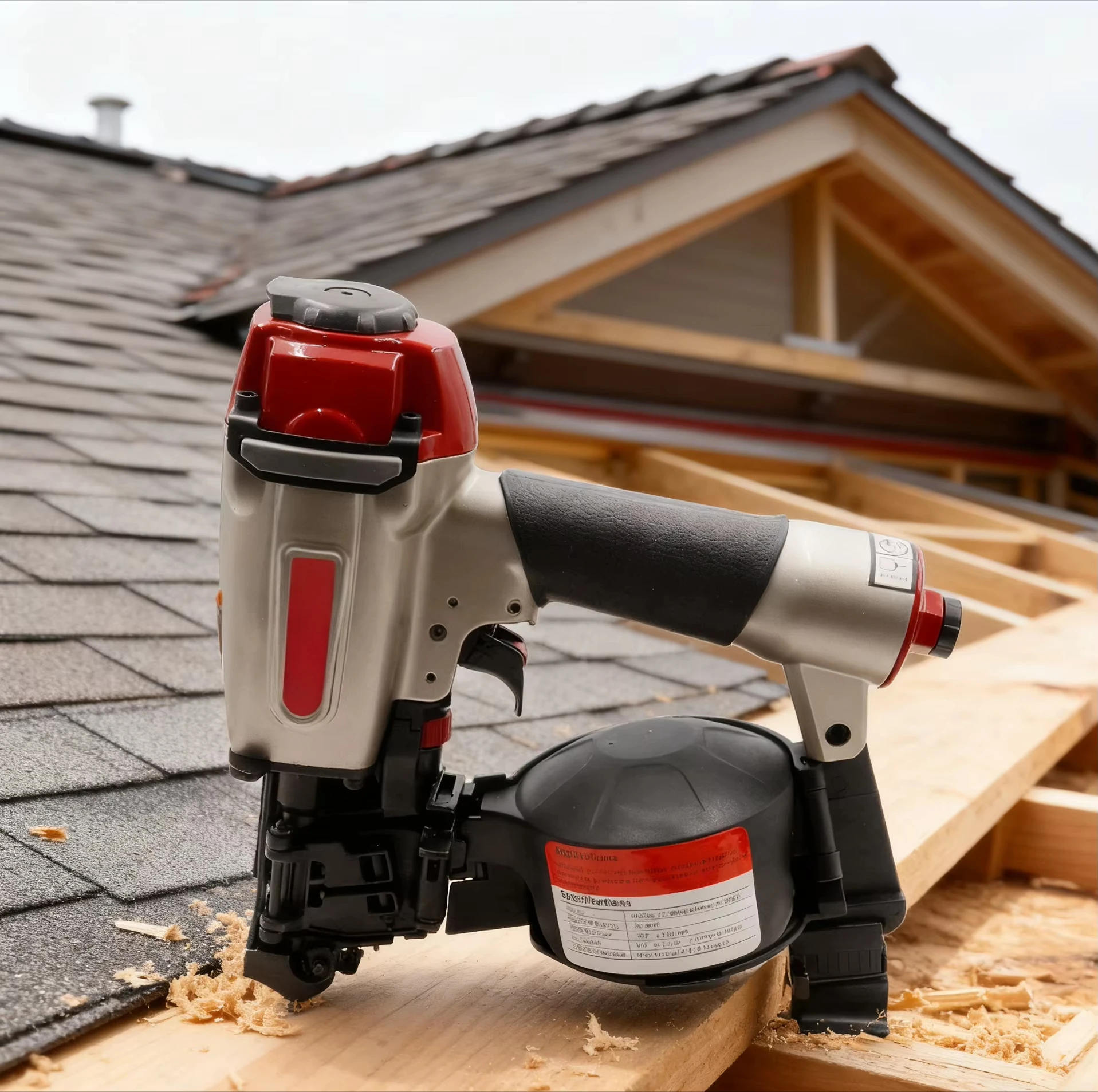 Industrial CRN45 Aluminum Cord - đánh giá và giá Coil Roofing Nailer Pneumatic 15 Degree