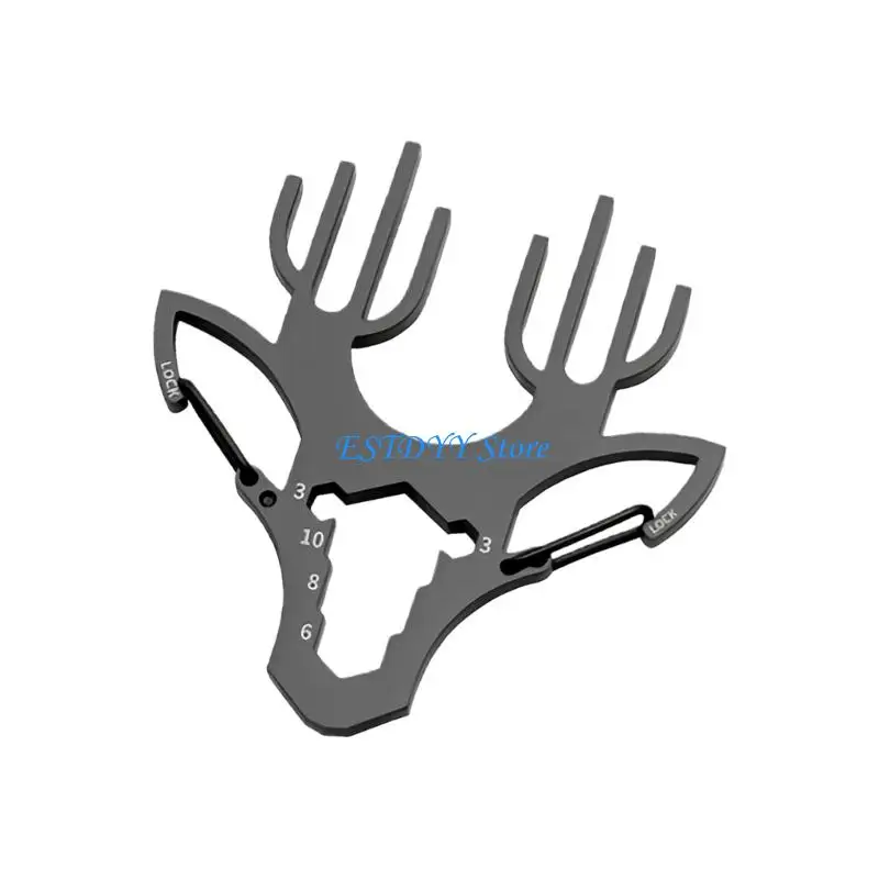 G6DE 키 체인 Carabiner 키 주최자 부식 방지 소형 디자인 스테인레스 스틸 질감 하이킹 배낭 벨트