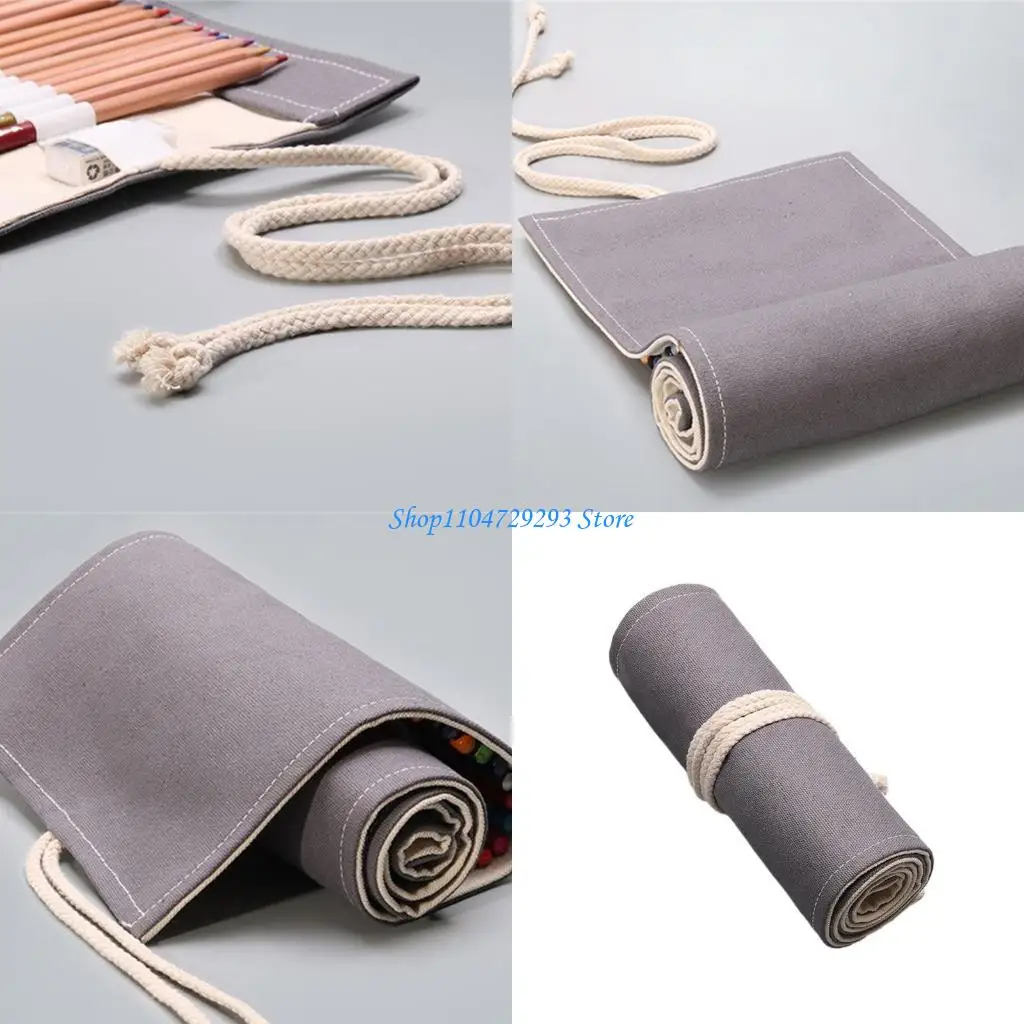 Y2GD Paint Brush Holder Artist Brush Holder Brush Organizers Case Brush Roll-Up Bag