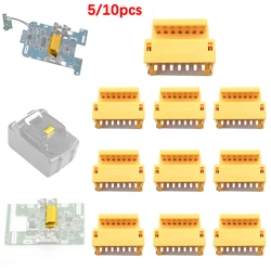 5/10PCS For Makita 18V Li-ion Battery PCB Connectors BL1850 BL1830 PCB BMS Charging Protection Board Connector Terminal