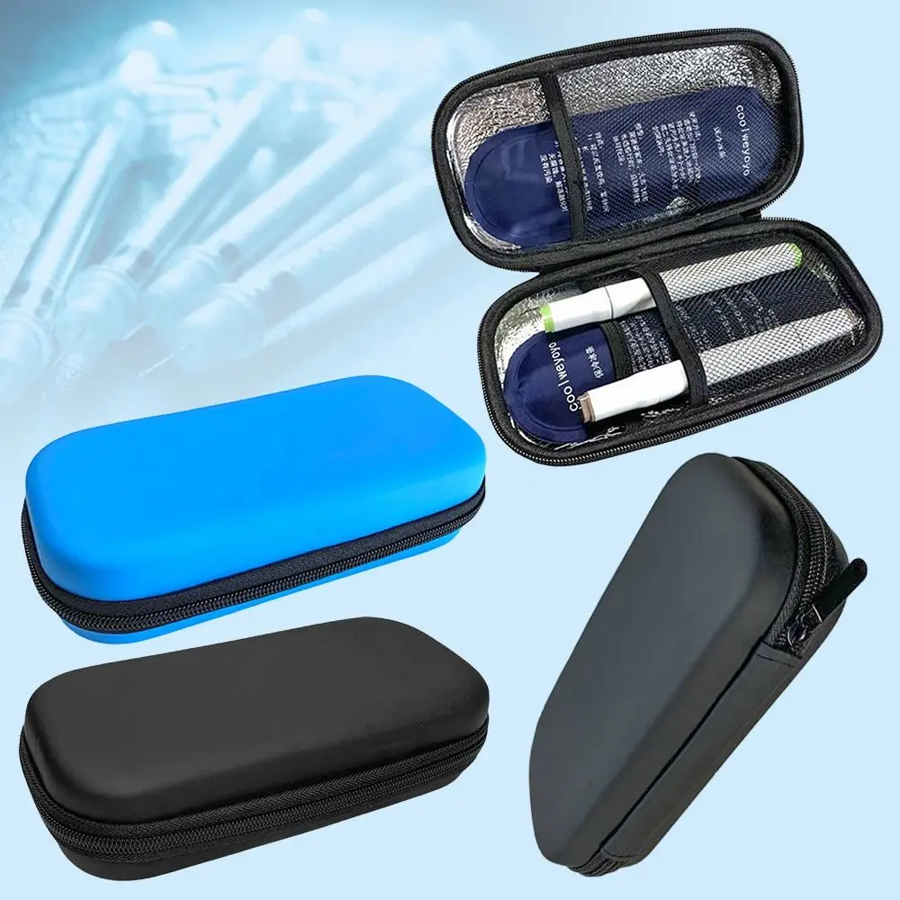 Portable Thermal Insulated without Gel Medicla Cooler Drug Freezer for Diabetes Pill Protector Insulin Cooling Bag