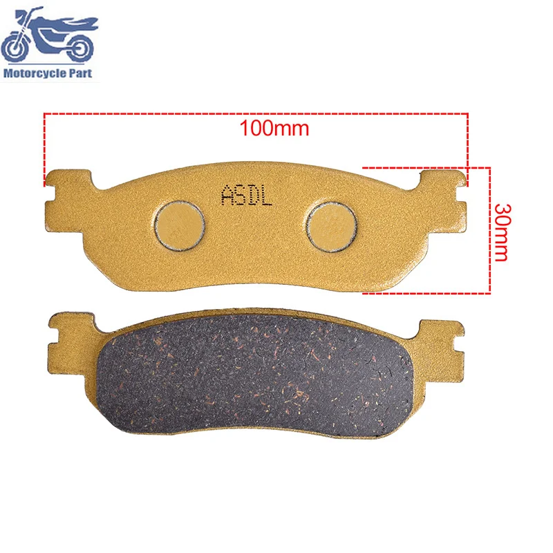 Motorcycle Front And Rear Brake Pads For Yamaha Serrow 250 XG250 XG 250 Tricker 2004 2009 2010 2011 XT225WE XT250 XT 250 Serow