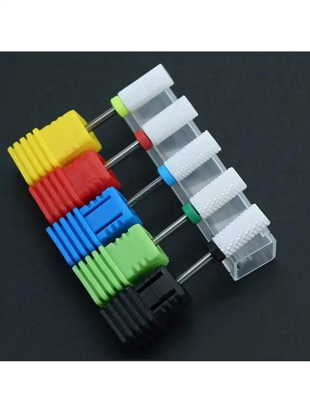 1 أو 5 قطعة كربيد السيراميك التنغستن مسمار مثقاب الخشب لآلات الحفر الأظافر للحفر الكهربائي مانيكير ملحق قاطعة المطحنة #3